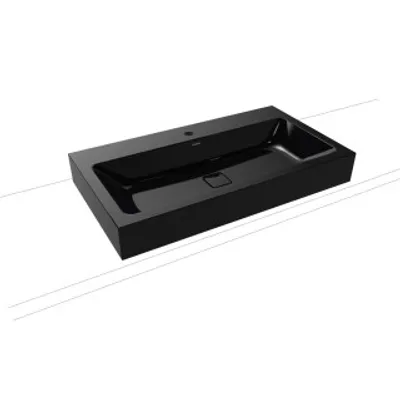 Produktbild von KALDEWEI CONO Aufsatzwaschtisch schwarz
