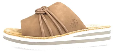 Immagine prodotto di Scarpe da casa Rieker Nabukino da donna, pantofole, color marrone, per il tempo libero