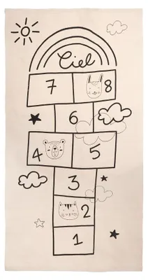 Obrázok produktu pre Detský koberec Hopscotch smotanová