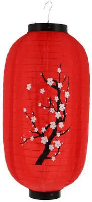 Produktbild von Papierlaternen – Japanische Hängeleuchten – Kirschblüten-Design – Dekoration für Hochzeiten – Partyartikel – Elegante Atmosphäre – Dekorative Laterne