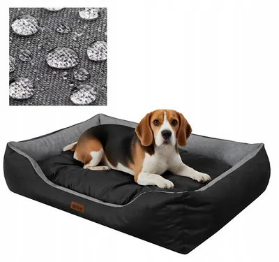 Produktbild von Doggy Puffy Hundebett für mittelgroße Hunde, wasserfest
