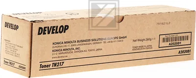 Produktbild von Develop A2020D1, 21000 Seiten, Develop, ineo 223/283