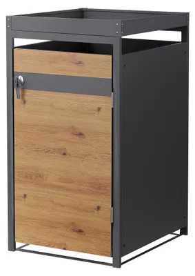 Obrázek produktu pro ML-Design box na odpadky se stříškou na sázení pro 1 odpadkový koš 240L 68x80x124 cm ocelový