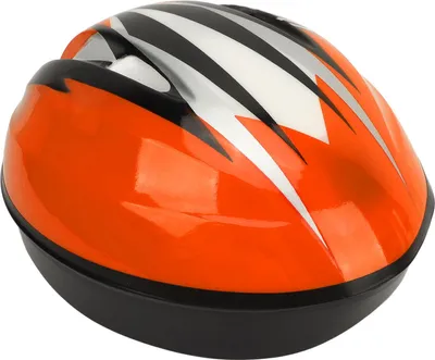 Zdjęcie produktu dla Kask rowerowy dla dzieci, amortyzujący wstrząsy, regulowana wkładka piankowa, rower dziecięcy do jazdy na rowerze, hulajnoga, pomarańczowy