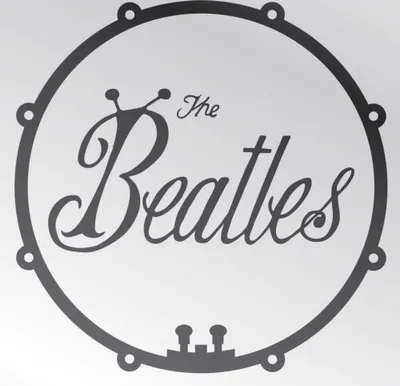 Produktbild von The Beatles Bug Logo & Drum Magnet