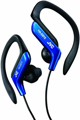 Produktbild von JVC HA-EB75, Verkabelt, Ohrbügel, Binaural, Im Ohr, 16 - 20000 Hz, Schwarz, Blau