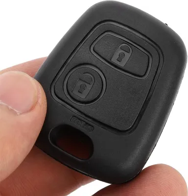 Obrázek produktu pro ochranný kryt 2 tlačítek pro inteligentní dálkové ovládání, vhodný pro Peugeot 206