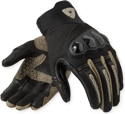 Image de Gants de moto Revit Speedart Air, noir/sable, XL