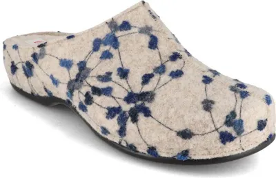 Produktbild von Berkemann Damen-Filzpantoffeln BERKOFLEX Donata, altweiß UK 7