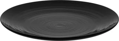 Obrázek produktu pro Černé talíře Gaya x 6 - D 23 cm