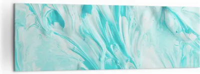 Produktbild von Bild auf Leinwand - Leinwandbild - Blume Abstraktion - 160x50cm - Wand Bild - Wanddeko - Wandbilder - Leinwanddruck - Bilder - Kunstdruck - Wanddekoration - Leinwand bilder - Wandkunst - AB160x50-3827