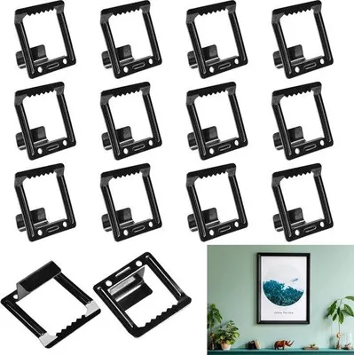 Immagine prodotto di Ganci metallici per foto, profondità 15 mm, per tele e quadri