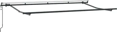 Image de vidaXL Cadre de store Anthracite 4 x 2 m Métal