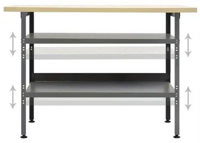 Immagine prodotto di Telaio in acciaio – 119x60x85 cm – Robusto e multifunzionale