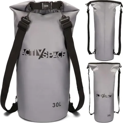 Produktbild von Wasserdichte Segelrucksacktasche 30l - grau