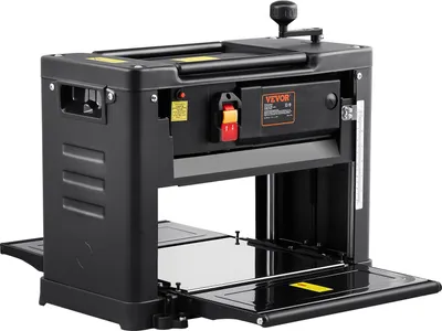 Produktbild von Dickenhobel 2kW Hobelmaschine 2xHobelmesser Dickenhobelmaschine Max. Schnitttiefe 0,3cm Max. Schnittstärke 15cm Hobel Ideal zur Holzbearbeitung für Tischler Heimwerker und Dekorateure