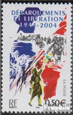 Produktbild von Briefmarken Frankreich 2004 Mi 3819 (kompl.Ausg.) postfrisch Landung der Alliierten