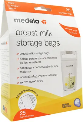 Immagine prodotto di Borsa per latte materno Medela 25u