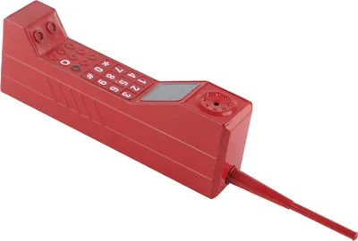 Zdjęcie produktu dla Ceglany model telefonu komórkowego Vintage Rekwizyt telefonu komórkowego Staromodna symulacja Rekwizyty fotograficzne Stylizowane ozdoby Czerwony