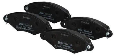 Produktbild von VALEO Bremsbeläge Satz Vorne für RENAULT KANGOO (KC0/1) 302674A