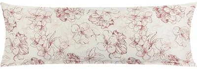 Image de POVLAK pour coussin de relaxation - 55x180 cm - Rouge