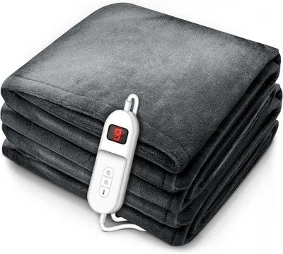 Image de Couverture chauffante électrique pour 2 personnes - Chauffe rapidement - Lavable - Hiver - Confort Slaapkammer