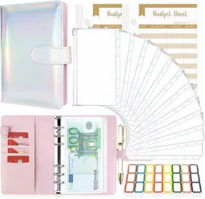 Produktbild von Finanzplaner mit Geldumschlägen und Ringbinder