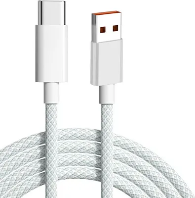 Produktbild von INF 2er-Pack USB-A-auf-USB-C-Kabel Grau M