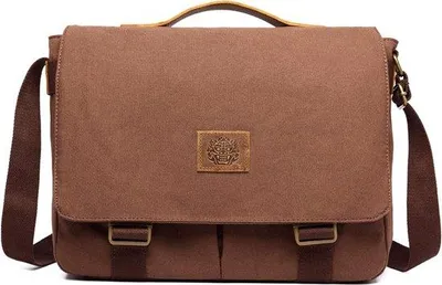 Obrázok produktu pre Veľká pánska aktovka na 14-palcový notebook – na cestovanie, do školy, do práce