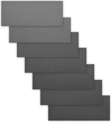 Produktbild von Navaris 42x Hand Schleifpapier Set nass und trocken - 800-3000 Körnung - 93x230mm - wasserfest - Nassschleifpapier Schleifpapier Holz Metall Keramik