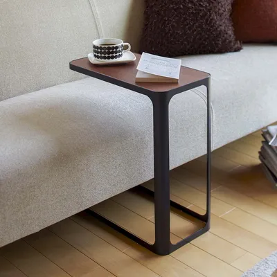 Image de Yamazaki Table basse Table de salon Table de café Table de chevet noire