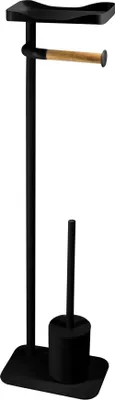Produktbild von Ridder Stand-WC-Bürstengarnitur Albany schwarz 11121110
