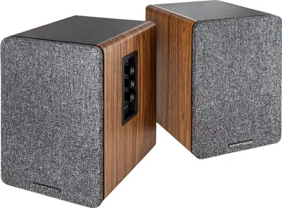 Zdjęcie produktu dla Wavemaster Base, 2-drożny, 2.0 kan., Przewodowy i Bezprzewodowy, 30 W, 50 - 22000 Hz, Szary, Drewno