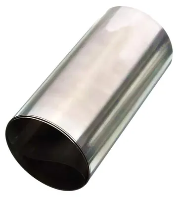 Edelstahl-Feinblechfolie 0,1x100x1000 mm, silber