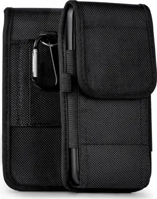 Produktbild von moex® Agility Case kompatibel mit Samsung Galaxy A12 - Handy Gürteltasche, Schwarz