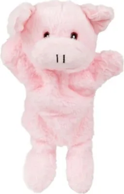 Produktbild von Toi-Toys PLUSH Handpuppe Plüsch-Tier Kuscheltier Kinder Spielzeug Rollenspiel Puppenspiel Schwein