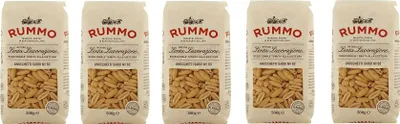 Produktbild von 5x Rummo Gnocchetti Sardi N°63 Pasta Lenta Lavorazione Teigwaren aus Hartweizengrieß Bronze-Zeichnung 500g