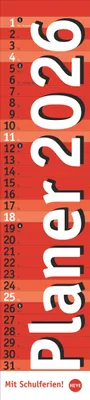 Produktbild von Langplaner, rot 2026