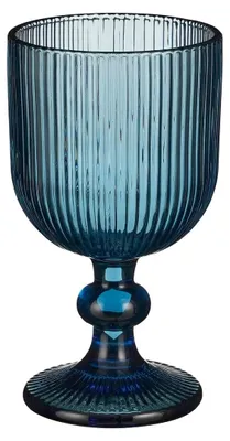 Produktbild von Mica Decorations Merlot Weinglas - 250 ml - Glas - Blau