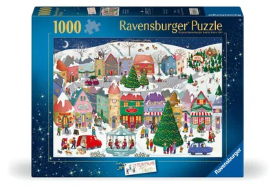 Produktbild von Weihnachtspuzzle 1000 Teile - Zauberhafte Weihnachtsstadt