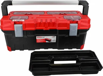 Image de Awtools boîte à outils prof. 30 " poignée aluminium 75x30x30cm