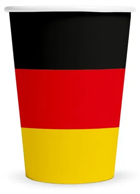 Produktbild von 8 Pappbecher 210 ml- Deutschland