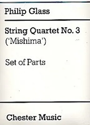 Produktbild von String quartet no.3,  partsMishima