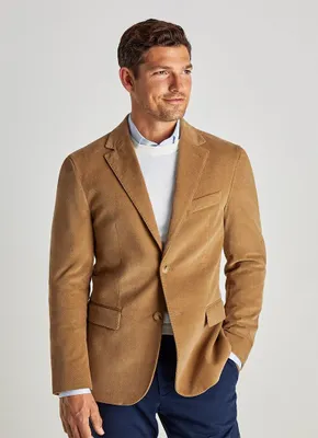 Produktbild von FaÇonnable Velvet Blazer Beige 50 Mann Beige 50