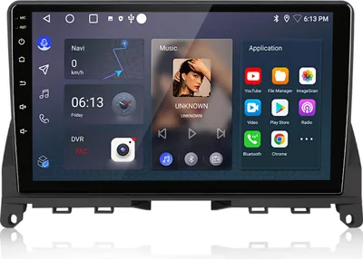 Produktbild von Autoradio Für Mercedes Benz C Class W204 S204 2006-2011 Carplay Android Auto Car Multimedia Radio Android GPS Navi WIFI BT DAB+RDS SWC 9 Zoll 2+32GB