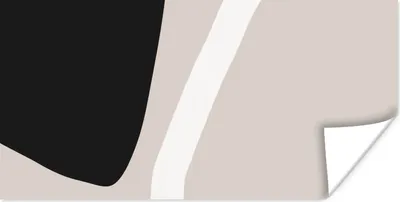 Produktbild von MuchoWow® Poster Pastell - Minimalismus - Formen 120x60 cm - Bild