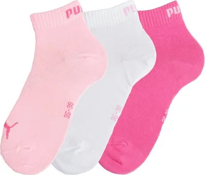 Image de Puma QUARTER PLAIN (3 PAIRES) W BLANC 39-42