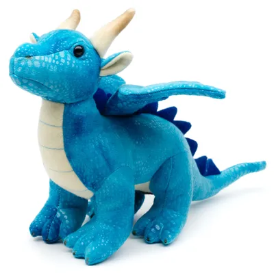 Obrázok produktu pre Plyšový drak modrý 20 cm ECO-FRIENDLY