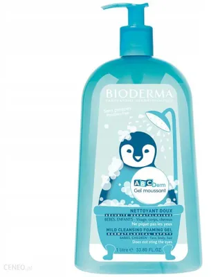 Produktbild von Duschgel BIODERMA ABCDerm Gel Moussant 1000 ml für Babys und Kinder