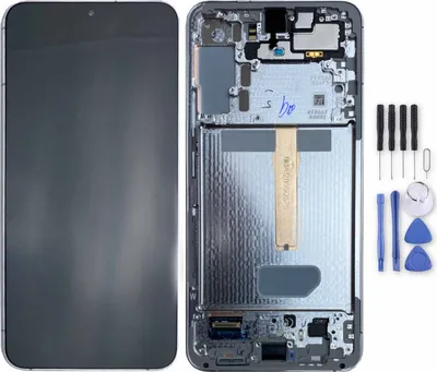 Image de Écran LCD Samsung complet GH82-27500B pour Galaxy S22 Plus 5G blanc